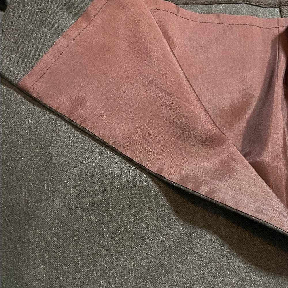 Neiman Marcus Brown Midi Lined Wool Skirt Size 10 - Picture 5 of 5